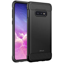 Carica l'immagine nel visualizzatore di Gallery, JETech Ultra Sottile Cover Compatibile con Samsung Galaxy S10e, Magro Cellulare Custodia con Assorbimento degli Urti e Progettare in Fibra di Carbonio (Nero)