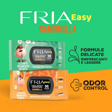 Carica l'immagine nel visualizzatore di Gallery, Fria Easy Carta igienica umidificata, 50 salviette, profumazione variabile