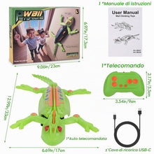 Carica l'immagine nel visualizzatore di Gallery, Camaleonte Telecomandato, Giochi che Si Arrampica su Pareti e Soffitti, con Occhi LED Luminosi, Movimenti Realistici, fa