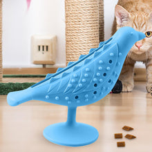 Carica l&#39;immagine nel visualizzatore di Gallery, Maciun Giocattolo da masticare per gattini, a forma di , spazzolino da denti per gatti, giocattolo per dentizione, gratta viso, dispenser di cibo a ventosa per alleviare lo stress