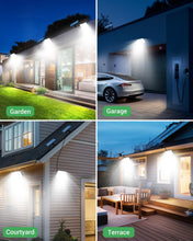 Carica l'immagine nel visualizzatore di Gallery, LOTMOS 1 Pezzo Faretti Solari a Led da Esterno, 342 LED Luce Solare Led Esterno con Sensore di Movimento IP65 Impermeabi