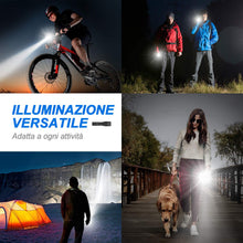 Carica l'immagine nel visualizzatore di Gallery, REHKITTZ Torce LED, [Confezione da 2], 2000 Lumen, Super Luminose