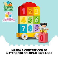 Carica l'immagine nel visualizzatore di Gallery, LEGO DUPLO Treno dei numeri - Impariamo a contare 10954
