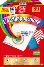 Carica l'immagine nel visualizzatore di Gallery, Grey L'Acchiappacolore Foglietti acchiappacolore, 80 fogli