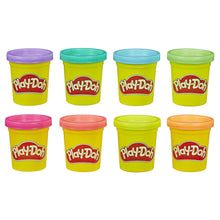Carica l'immagine nel visualizzatore di Gallery, Play-Doh Hasbro Giochi per la Festa di Halloween per Bambini e Bambine da 2 Anni, Pasta da Modellare Neon Colori Vivaci (Confezione da 8 vasetti)