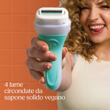 Carica l'immagine nel visualizzatore di Gallery, Wilkinson Sword Intuition Soap &amp; Shave Sensitive, rasoi donna, 6 ricariche