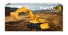 Carica l&#39;immagine nel visualizzatore di Gallery, GizmoVine Escavatore Giocattolo, Ruspa, 2 in 1 Camion a Frizione Modellini con Bulldozer, Parti Resistenti e Flessibili, Spiaggia Macchinine per Bambini 2 3 4 5 Anni, Regalo di Compleanno