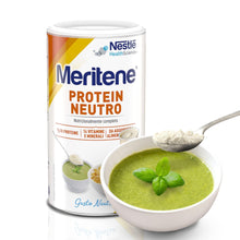 Carica l'immagine nel visualizzatore di Gallery, Meritene Protein Gusto Neutro, Polvere, Vitamine, Minerali, 270g