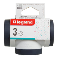 Carica l'immagine nel visualizzatore di Gallery, Bticino Legrand LG-694520 Multi Adattatore Presa Tripla, 3 Prese Schuko Standard Tedesco, Spina Grande 16A, Presa multip