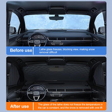 Carica l'immagine nel visualizzatore di Gallery, Copri Parabrezza per Auto Inverno, Telo Parabrezza Auto Antigelo, con 5 Magneti, Protezione dello Specchietto Retrovisor