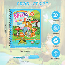 Carica l&#39;immagine nel visualizzatore di Gallery, Libro di Pittura con 4 Penne ad Acqua, per Bambini, 4 Pezzi, Giocattolo Magico da Colorare, Regalo per Ragazzi, Bambini Dai 3 Anni+