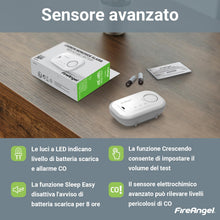 Carica l'immagine nel visualizzatore di Gallery, FireAngel Rilevatore Monossido di Carbonio – Rilevatore CO FA6813 10 Anni e Batterie AA – Sensore Monossido di Carbonio 