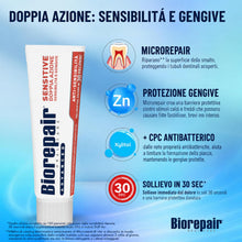 Carica l'immagine nel visualizzatore di Gallery, Biorepair, Dentifricio Advanced Sensitive, 75 ml