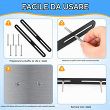 Carica l'immagine nel visualizzatore di Gallery, Zocipro Set di Fissaggio per Cassette Postali da Giardino