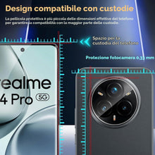 Carica l'immagine nel visualizzatore di Gallery, Locofun Protezione Schermo e Protezione Fotocamera per Realme 14 Pro in Vetro Temperato