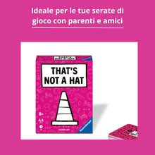 Carica l'immagine nel visualizzatore di Gallery, Ravensburger - That's Not a Hat!, Gioco di Carte per Tutta la Famiglia, 3-8 Giocatori, Idea Regalo per Adulti e Bambini 8+ Anni, Edizione in Italiano