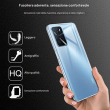 Carica l'immagine nel visualizzatore di Gallery, Captor Cover Trasparente per Oppo A16 / A16s / A54s, Custodia TPU in Silicone Flessibile Morbida e Sottile, Protezione d