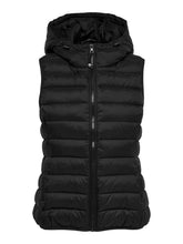 Carica l'immagine nel visualizzatore di Gallery, Only Onlnewtahoe Hood Waistcoat Otw Noos, Gilet Donna, Nero, M
