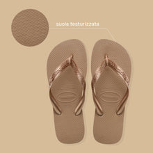 Carica l'immagine nel visualizzatore di Gallery, Havaianas - Top Tiras, Infradito da Donna Comode, Resistenti e Leggere con Suola Antiscivolo, Donna