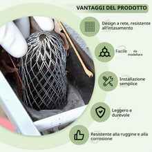 Carica l'immagine nel visualizzatore di Gallery, Protezione per Grondaie, 6 Pezzi Griglia Grondaia