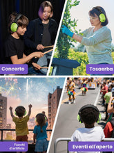 Carica l'immagine nel visualizzatore di Gallery, Dr.meter Difensori dell'orecchio Bambini SNR 27.4dB per autismo, sensoriale