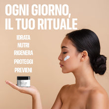 Carica l'immagine nel visualizzatore di Gallery, Crema Viso Antirughe 100ml, Acido Ialuronico, Coenzima Q10 e Vitamina C