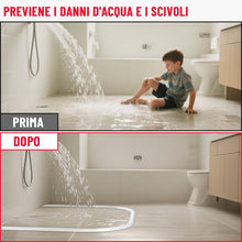 Carica l'immagine nel visualizzatore di Gallery, Barriera Doccia Ferma Acqua Silicone (100cm) - Bordo Doccia Anti Acqua Autoadesivo Flessibile, Barriera Antiacqua Doccia
