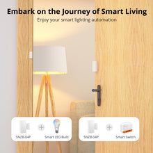 Carica l'immagine nel visualizzatore di Gallery, SONOFF SNZB-04P Sensore per porte e finestre Zigbee, sistema di allarme intelligente per porte e finestre,richiede Zigbe