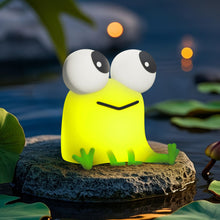 Carica l'immagine nel visualizzatore di Gallery, FAMIDUO Luce Notturna Rana Verde, Lampada Silicone Alimentare