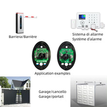 Carica l'immagine nel visualizzatore di Gallery, Coppia di Sensori a Fotocellula a Infrarossi 12 / 24V AC DC Fascio di Sicurezza Universale per Cancello Automatico Ester