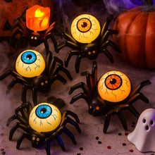 Carica l'immagine nel visualizzatore di Gallery, Luci di Candela a Ragno per Halloween, 12 Pezzi
