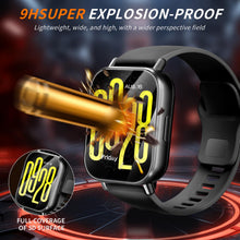 Carica l'immagine nel visualizzatore di Gallery, Diruite 4 Pezzi Vetro Temperato per Xiaomi Redmi Watch 5 Active Pellicola Protettiva,HD Vetro Senza Bolle Protezione Scr