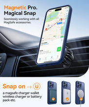 Carica l'immagine nel visualizzatore di Gallery, CANSHN Cover Magnetica per iPhone 15 Pro Max, Compatibile con MagSafe, [Protezione Completa Della Fotocamera], Custodia 