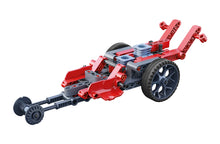 Carica l'immagine nel visualizzatore di Gallery, Clementoni Scienza e Gioco Build - Roadster e Dragster, Set di Costruzioni Bambini di 8+ Anni, Modellini Auto da Corsa p