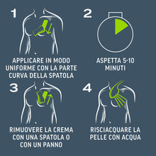 Carica l'immagine nel visualizzatore di Gallery, Veet Men Crema Depilatoria Uomo Petto e Corpo per Pelli Normali, Dermatologicamente Testata, Efficace Dopo 5 Minuti, 400