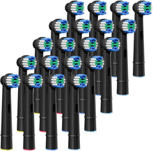 Carica l'immagine nel visualizzatore di Gallery, GENKENT Testine Compatibile con Braun Oral B 20 Testina di Ricambio per Spazzolino Elettrico Oral B Braun Professional Soft Clean per Testine Refill Pro 500/1000/1500/3000/3757/5000/7000