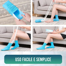 Carica l'immagine nel visualizzatore di Gallery, OrtoPrime Infila calze - Infila calze per anziani - Calza Calze per Anziani - Calza Calzini per Anziani - Metti Calzini 
