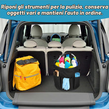 Carica l'immagine nel visualizzatore di Gallery, mumisuto Cesto Per La Conservazione Dei Prodotti Per La Pulizia,Cestino Porta Attrezzi con 6 Tasche Esterne,Cestino Port
