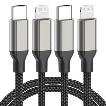 Carica l'immagine nel visualizzatore di Gallery, Acecene Cavo Lightning USB C [confezione da 2], cavo di ricarica per iPhone