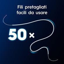 Carica l'immagine nel visualizzatore di Gallery, Oral-B Filo Interdentale Superfloss per Denti Attorno Apparecchio 50 Fili