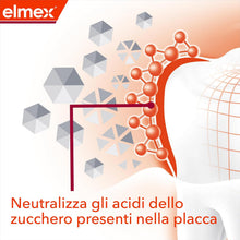 Carica l'immagine nel visualizzatore di Gallery, Dentifricio elmex® Carie Professional Protezione Avanzata 75ml | Protegge i Denti dagli Acidi dello Zucchero | Alta Protezione contro la Carie** | Denti più forti | Aiuta a Mantenere Sano il pH