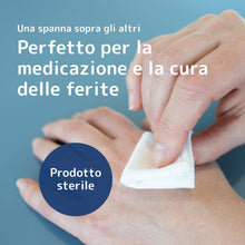 Carica l'immagine nel visualizzatore di Gallery, ABENA Garze Sterili 7,5 x 7,5 cm (125 pz) Tessuto Non Tessuto