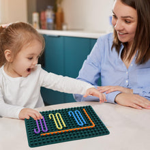 Carica l'immagine nel visualizzatore di Gallery, Sensory Activity Board Tavola da Attività Sensoriale Scheda di Attività Sensoriale Giocattolo Calmante in Silicone per S
