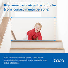 Carica l'immagine nel visualizzatore di Gallery, Tapo C21A 2K 3MP Telecamera WiFi Interno Videocamera Sorveglianza