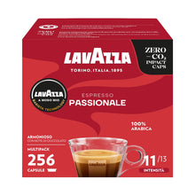 Carica l&#39;immagine nel visualizzatore di Gallery, Lavazza, A Modo Mio Passionale, 256 Capsule Caffè, per un Espresso con Note di Caramello e Cioccolato, 100% Arabica, Intensità 11/13, Tostatura Scura, 16 Confezioni x 16 Capsule