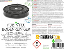 Carica l&#39;immagine nel visualizzatore di Gallery, Detergente Robot Lavapavimenti Concentrato - 500 ml per una pulizia senza aloni e sostenibile - Adatto a TUTTI i robot pulitori con funzione di lavaggio e aspirazione