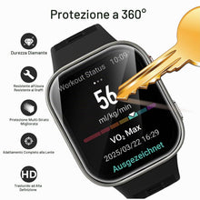 Carica l'immagine nel visualizzatore di Gallery, GIOPUEY Pellicola Protettiva per Amazfit Bip Max, [4 Pezzi] Vetro temperato Schermo Protezione Pellicola [Copertura Comp
