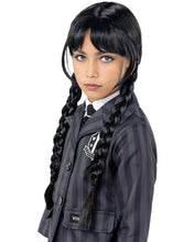 Carica l'immagine nel visualizzatore di Gallery, Funidelia | Costume da Mercoledì Addams - Mercoledì per bambina Famiglia Addams &amp; Halloween - Costume per bambini e dive