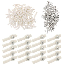 Carica l'immagine nel visualizzatore di Gallery, 200 Pezzi Clip di Montaggio per Strisce Luminose Clip di Fissaggio per Strisce LED,con 200 viti incluse per Strisce Led 