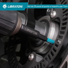 Carica l'immagine nel visualizzatore di Gallery, LIBRATON Set Punte Torx di Sicurezza 25PCS Bits Torx Anti-manomissione